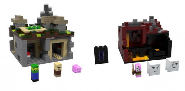 LEGO Minecraft : The Village & The Nether