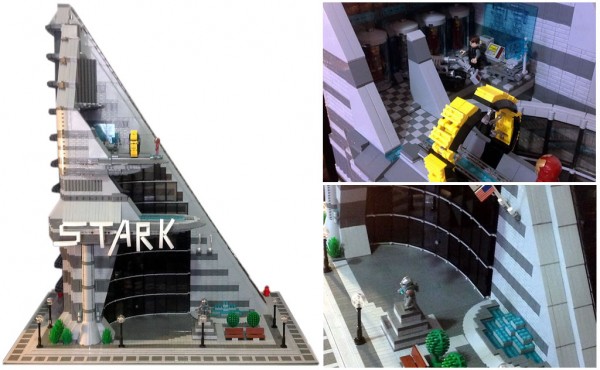 LEGO Stark Tower par Cody Wells aka C3Brix