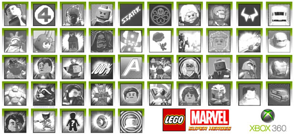 LEGO Marvel Super Heroes XBOX360 Achievements