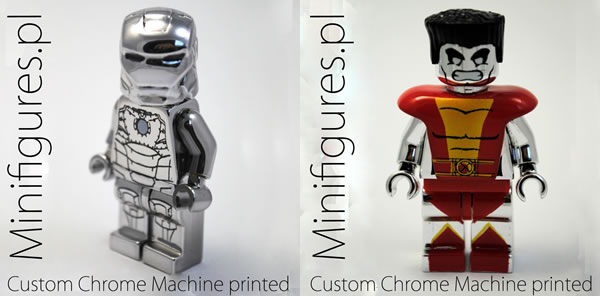 Custom Chrome Minifigs - Minifigures.pl