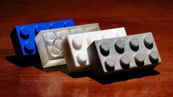 LEGO 3D test bricks - Photo Copyright Don Solo