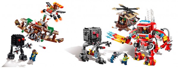 The LEGO Movie : 70812 Creative Ambush & 70813 Rescue Reinforcements