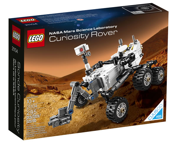 21104 LEGO® NASA Mars Science Laboratory Curiosity Rover