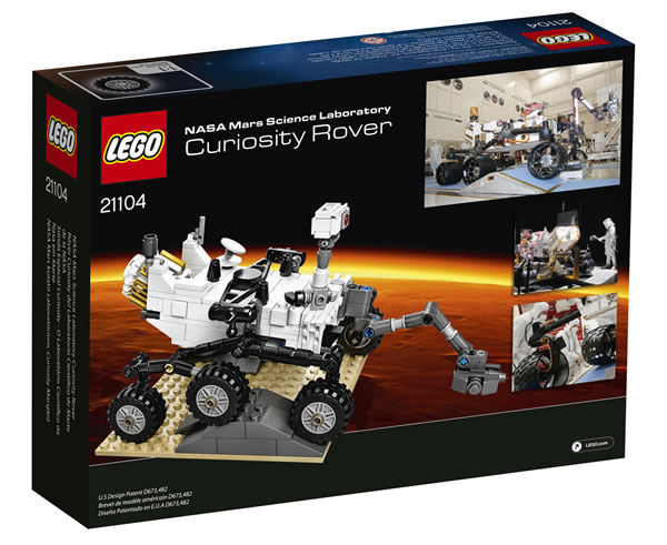 21104 LEGO® NASA Mars Science Laboratory Curiosity Rover