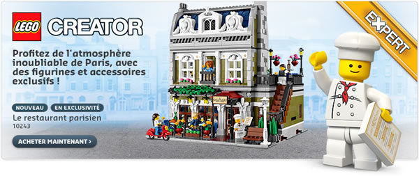 LEGO Shop : 10243 Parisian Restaurant