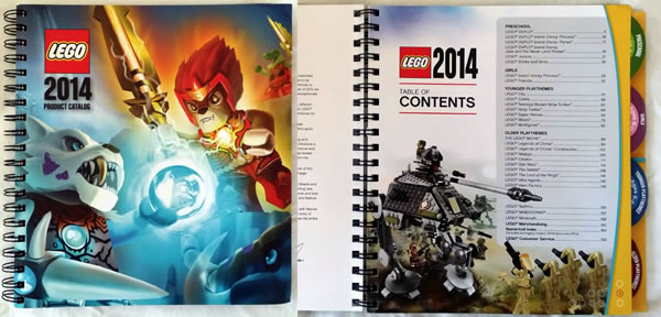 LEGO Retailer Catalogue 2014