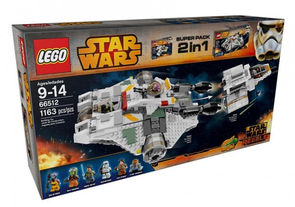 66512 LEGO Star Wars Super Pack 2in1 (75053 The Ghost + 75048 The Phantom)