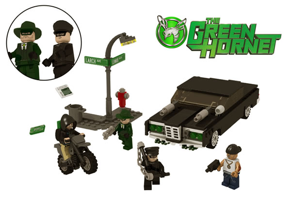 The Green Hornet - Street Chase par Skyrunner42