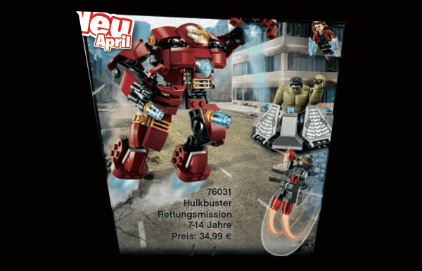 76031 The HulkBuster Rescue Mission