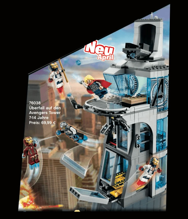 76038 Attack on Avengers Tower