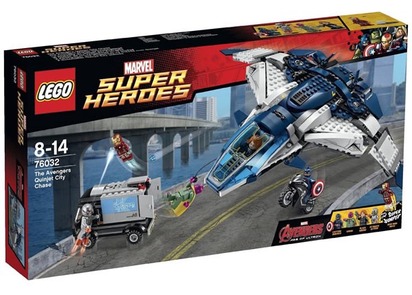 76032 The Avengers Quinjet City Chase