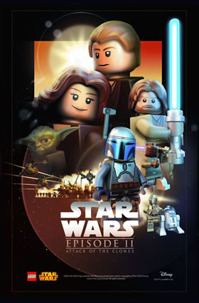 LEGO Star Was Movie Poster Episode 2 280