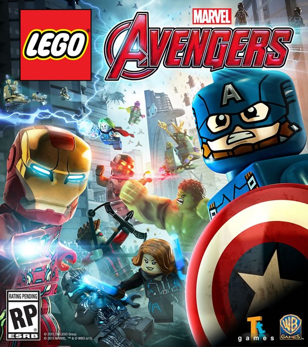 cover art lego marvel avengers