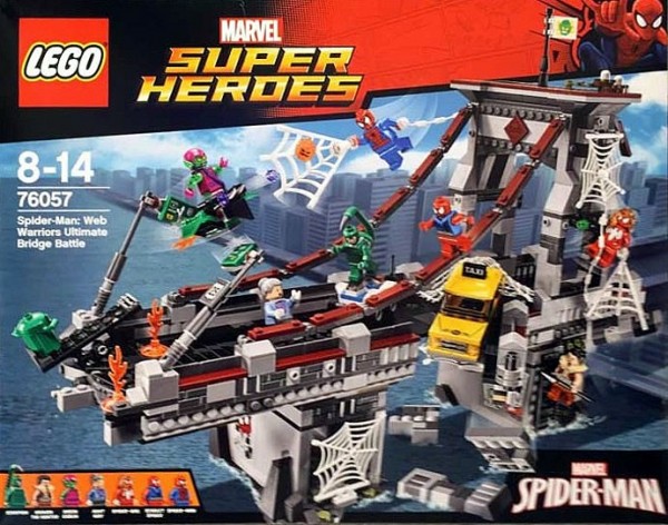 76057 Spider-Man : Web Warriors Ultimate Bridge Battle