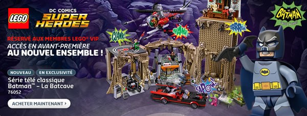 76052 Batman Classic TV Series - Batcave (289.99 €) 