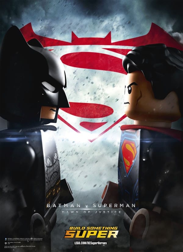 Batman v Superman LEGO version