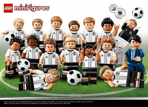 71014 LEGO Collectible Minifigures Series "Die Mannschaft"