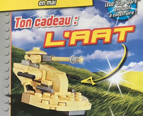 Magazine LEGO Star Wars : Un AAT avec le N°11