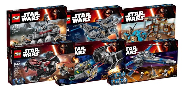 Nouveautés LEGO Star Wars du second semestre 2016