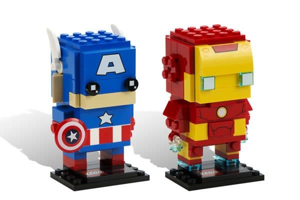 LEGO BrickHeadz : Captain America and Iron Man