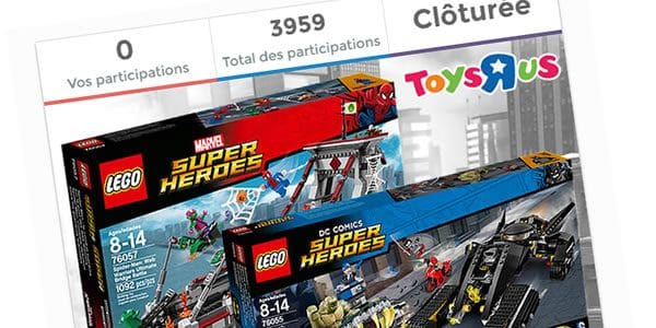 concours tru marvel lego 2016