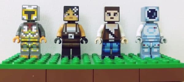 LEGO Minecraft 853610 Skin Pack (2016)