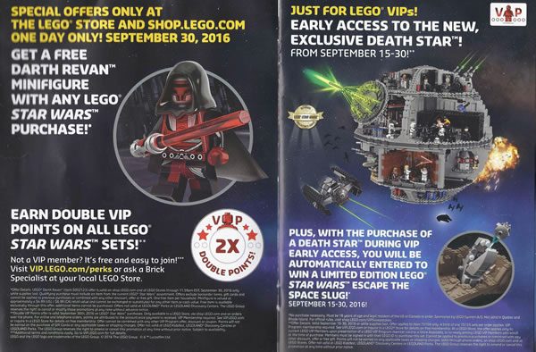 Force Friday : LEGO Star Wars offers (US/CA)