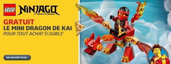 lego boutique officielle cadeau septembre 30422 kai mini dragon ninjago