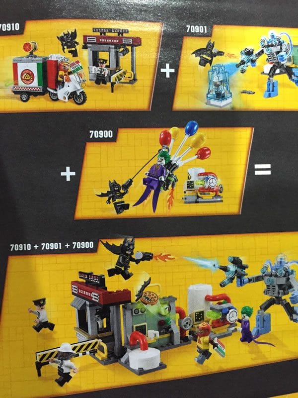 the lego batman movie combine sets