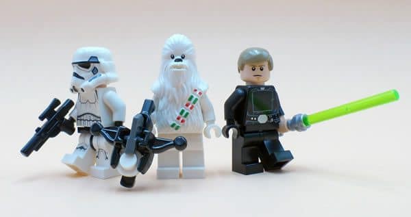 LEGO Star Wars Advent Calendar 2016 : Stromtrooper, Chewbacca et Luke Skywalker