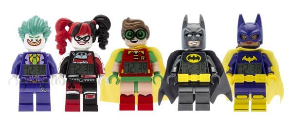 Produits dérivés : Cinq nouveaux réveils The LEGO Batman Movie