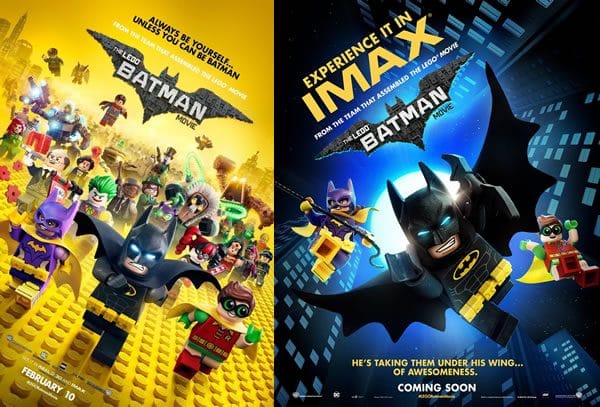 the lego batman movie posters