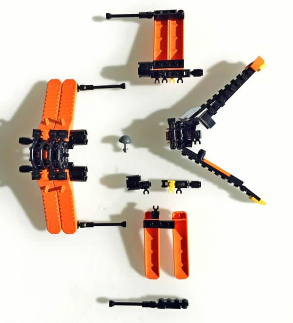 X-Wing with the Brick Separator Tool (Did&TheBricks)