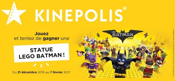 kinepolis jeu lego batman