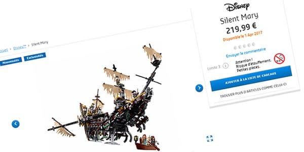 71042 silent mary disney lego