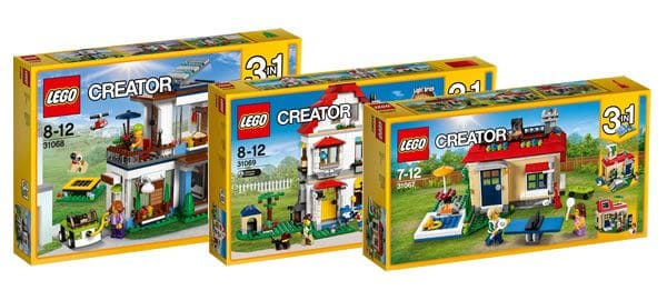 Nouveautés LEGO Creator du second semestre 2017 : quelques visuels officiels