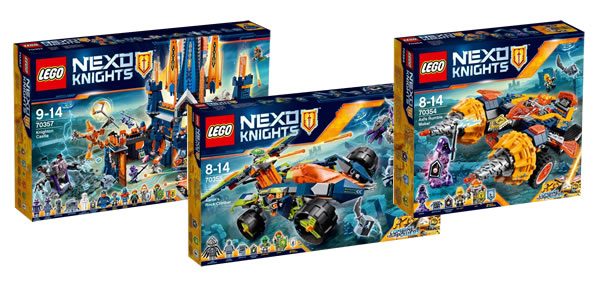 nouveautes lego nexo knights 2017 second semestre