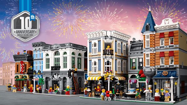 Vidéo LEGO : 10ème anniversaire de la gamme Modulars