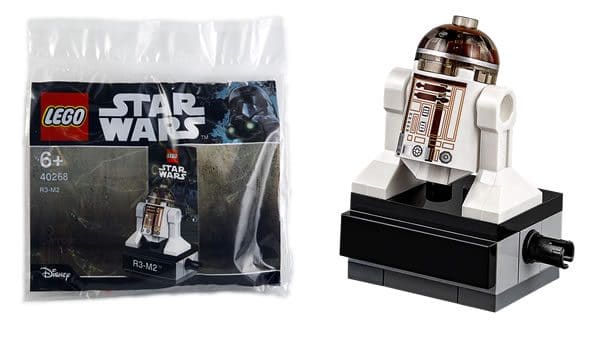 Polybag LEGO Star Wars 40268 R3-M2 : offert du 7 au 31 mai prochain