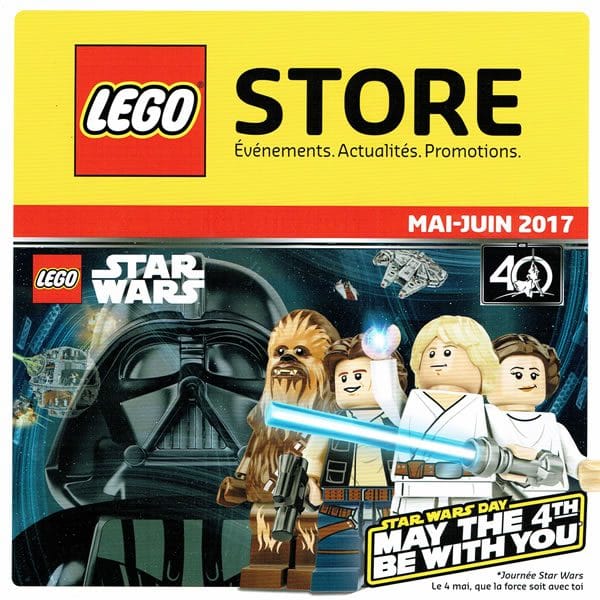 Le Store Calendar LEGO de mai/juin 2017 est disponible