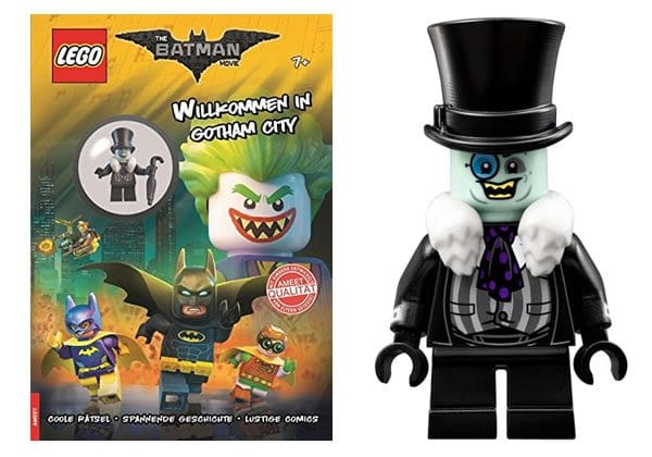 The Penguin avec le prochain Activity Book The LEGO Batman Movie