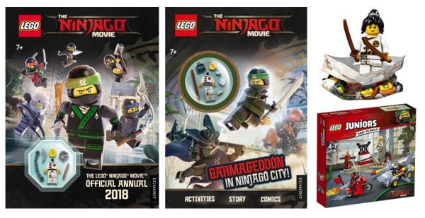 The LEGO Ninjago Movie - Spinjitzu Training Minifigures