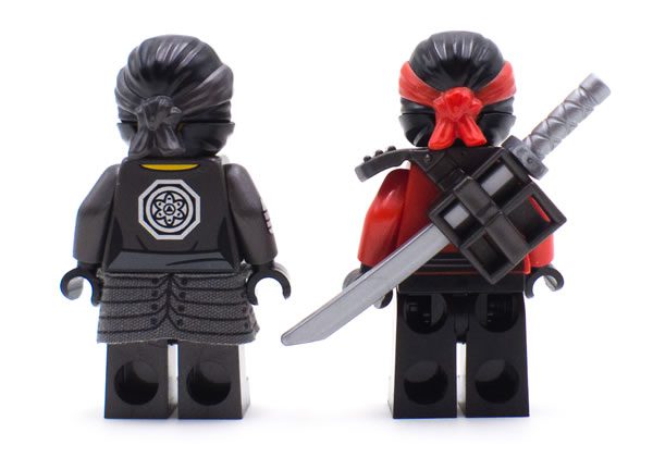 70611 lego ninjago movie water nya kai back