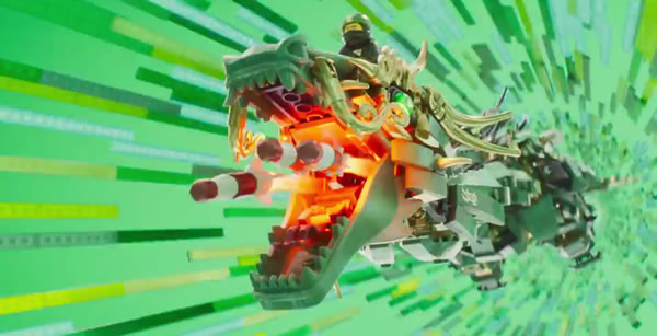 The LEGO Ninjago Movie 70612 Green Ninja Mech Dragon