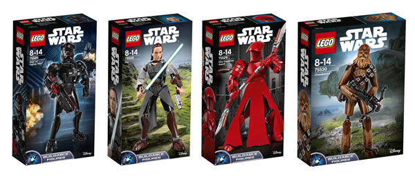 LEGO Star Wars The Last Jedi Buildable Figures