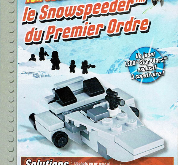 lego star wars magazine october 2017 snowspeeder