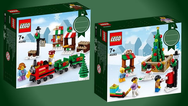 lego christmas sets 40262 40263