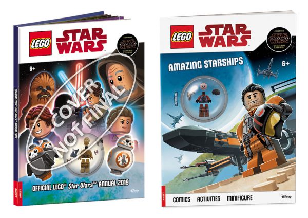 Official LEGO Star Wars Annual 2019 & LEGO Star Wars Amazing Starships