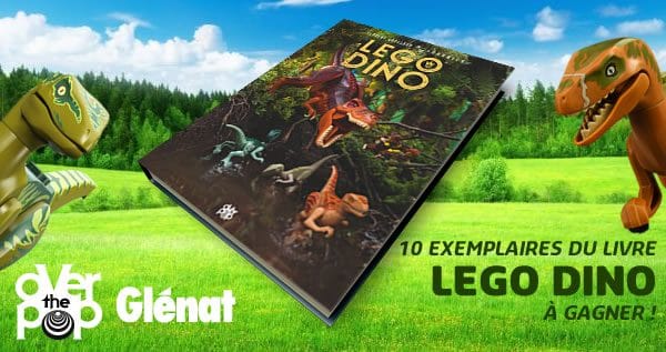 Concours : 10 exemplaires du livre LEGO DINO à gagner !