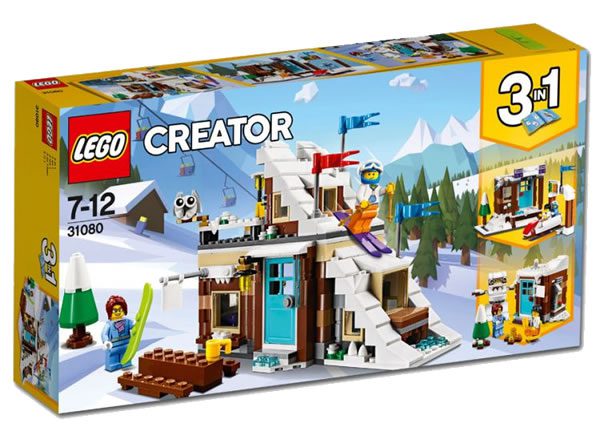 New in LEGO Creator 2018 the visuals of the sets 31079 Surfer Van and 31080 Modular Winter Lodge HOTH BRICKS